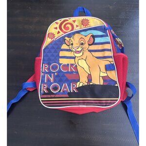 Disney Lion King Backpack Simba Rock N Roar Book bag